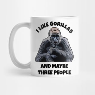 I Like Gorillas Mug